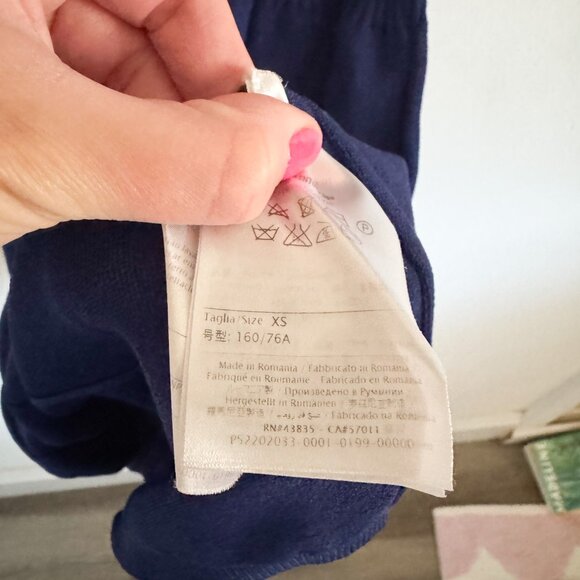 Red Valentino Blue Dragonfly Polo Dress XS - Picture 5 of 7